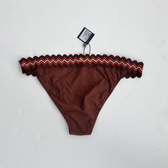 Despi Brown Bikini Set | Fixed Triangle Top & Full Bottom New with Tags - Picture 4 of 12